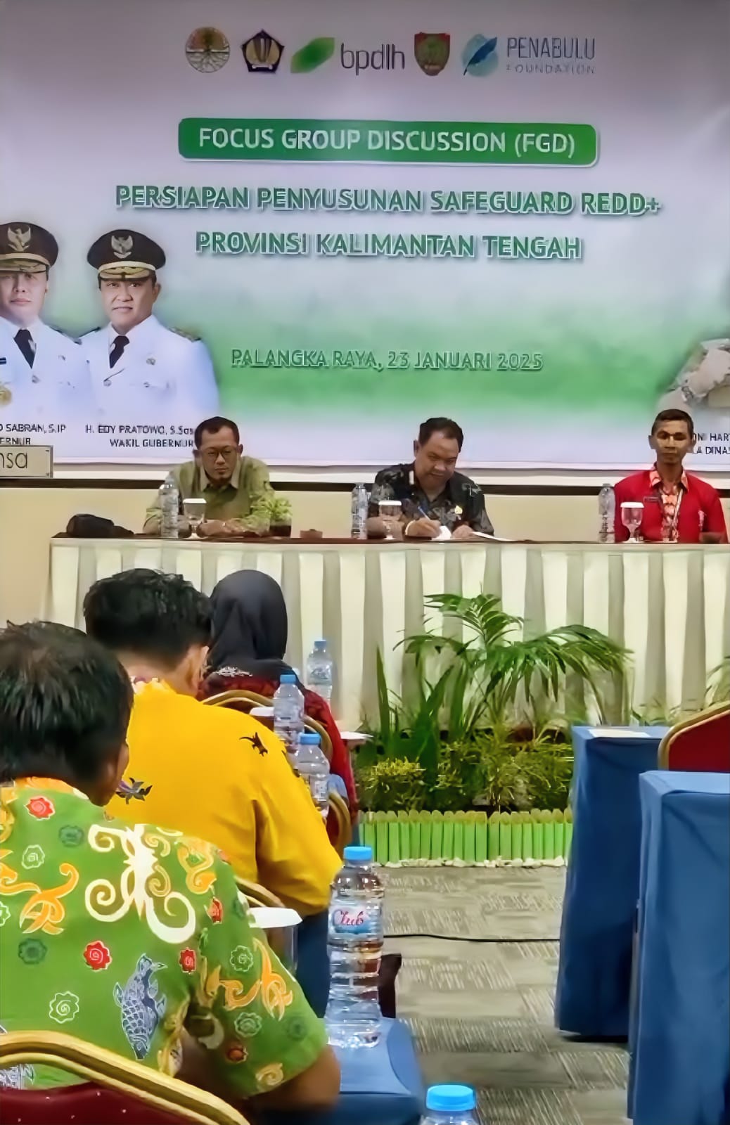 Kalimantan Tengah Gelar FGD Safeguard REDD Penguatan Tata Kelola Hutan