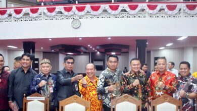 Kadis Kominfo Kalteng Hadiri Rapat Paripurna DPRD Bahas Pergantian Gubernur dan Wakil Gubernur