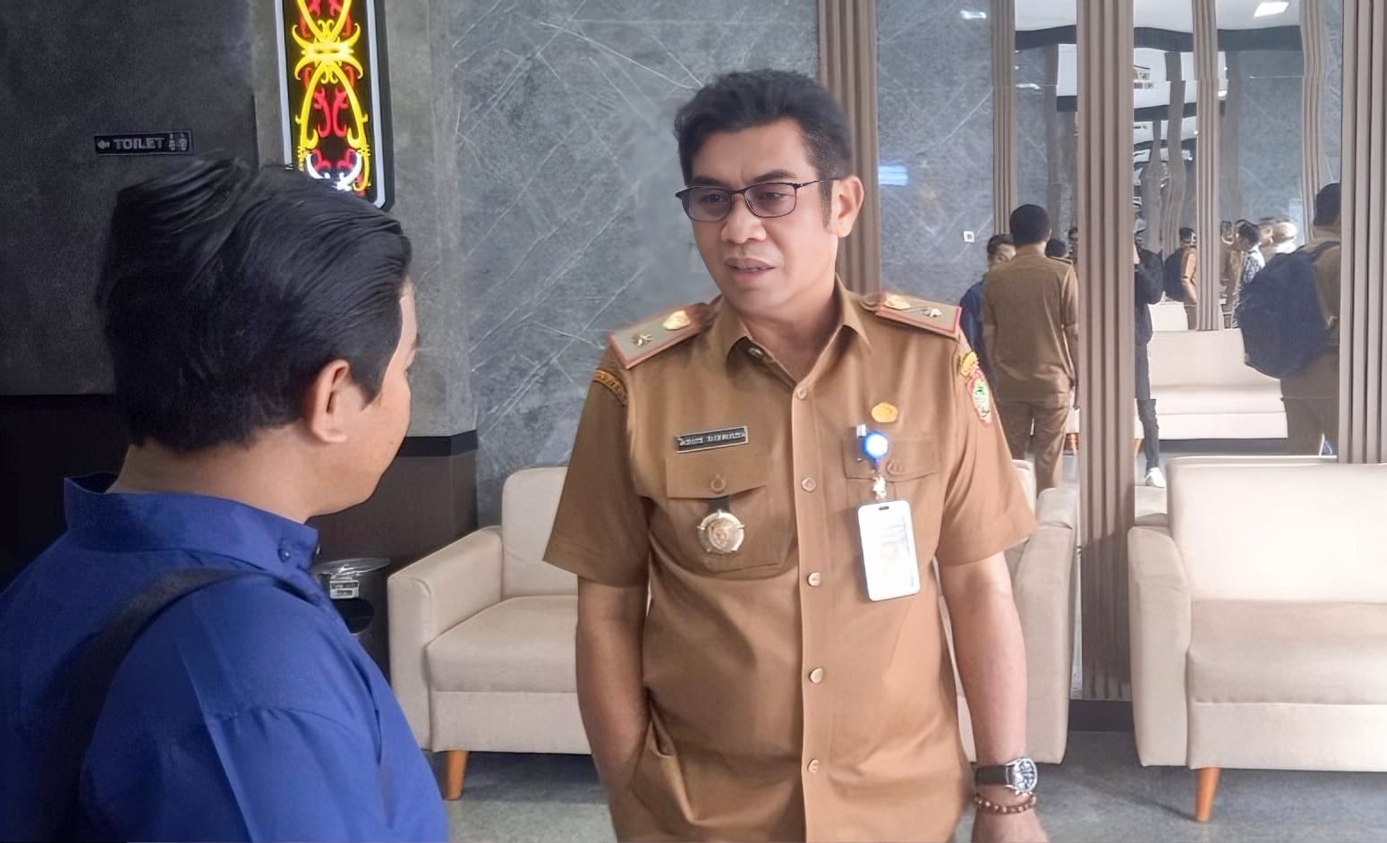 Kepala Dinas Diskominfosantik Kalteng Agus Siswadi