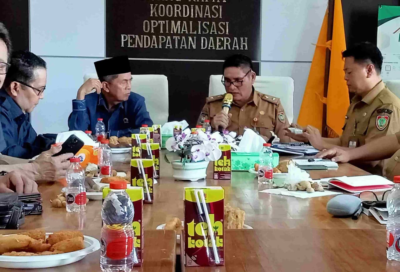 Komisi I DPRD Kalteng Bahas Strategi Peningkatan PAD Bersama Bapenda