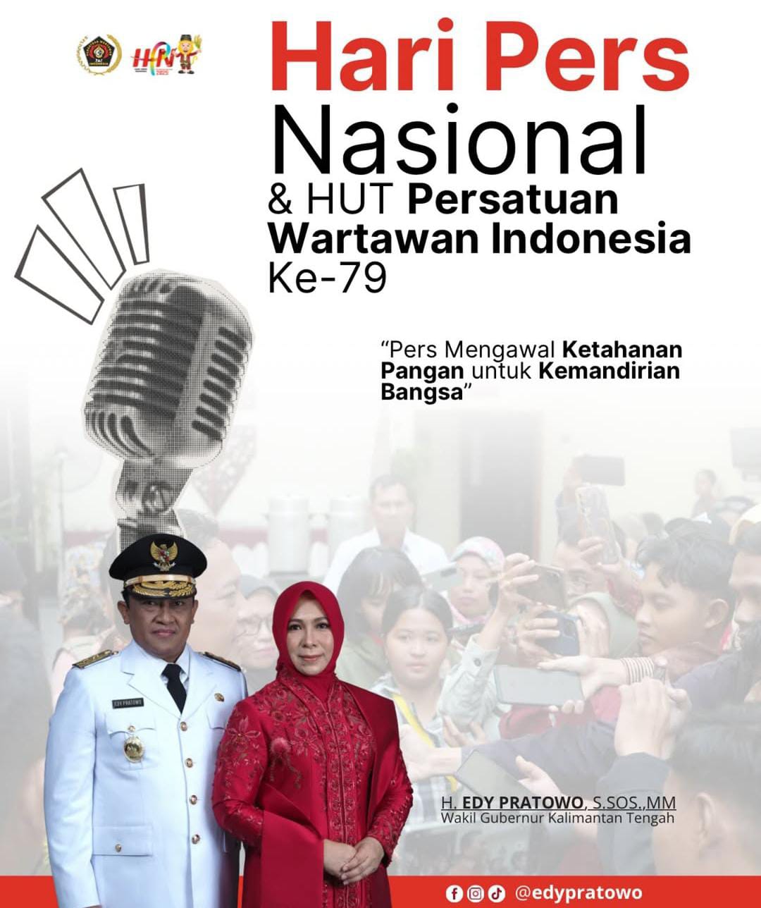 Wakil Gubernur Kalteng, H. Edy Pratowo