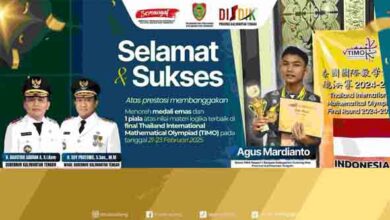 Siswa SMAN 1 Rungan Raih Medali Emas di Olimpiade Matematika Internasional