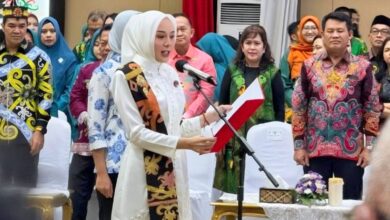 Ketua Dekranasda Kalteng Lantik Ketua Dekranasda 12 Kabupaten/Kota Masa Bakti 2025-2030