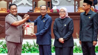 Wagub Kalteng Hadiri Rapat Paripurna Pembahasan Raperda Pengelolaan Pertambangan MBLB