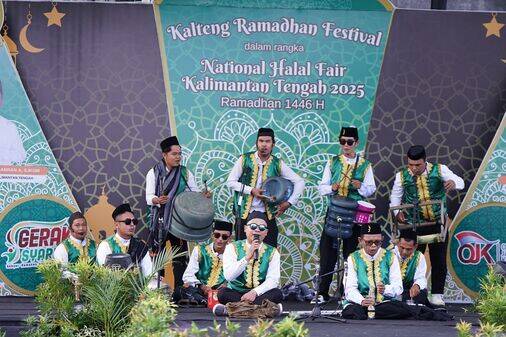 Lomba Bagarakan Sahur di Kalteng Ramadan Festival, Meriahkan Suasana dan Lestarikan Budaya