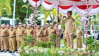 Apel Besar Pemprov Kalteng: Gubernur Tegaskan Nilai BerAKHLAK dan Semangat Huma Betang