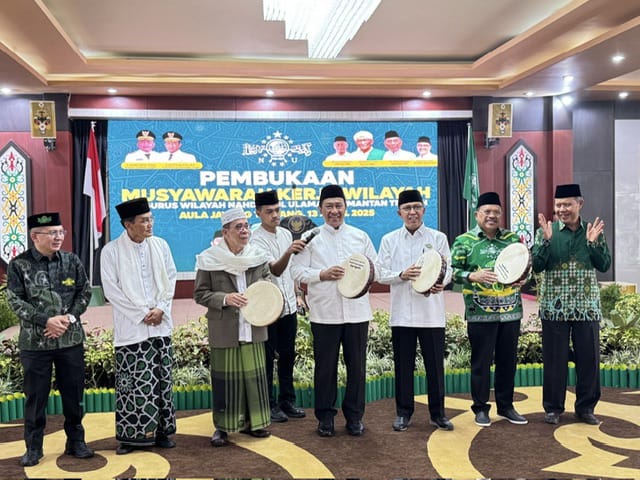 Wagub Edy Pratowo Buka Muskerwil PWNU Kalteng: NU Pilar Penting NKRI