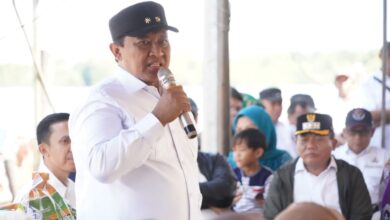 Wujud Kepedulian terhadap Masyarakat Kurang Mampu, Wagub Kalteng Buka Pasar Murah di Desa Lupak Dalam