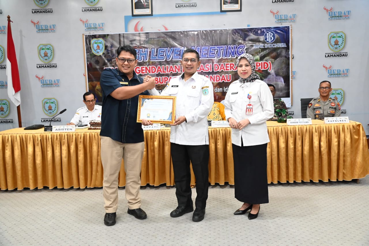 Pemkab Lamandau Diganjar Penghargaan, Tercepat Dalam Penyaluran Dana Desa