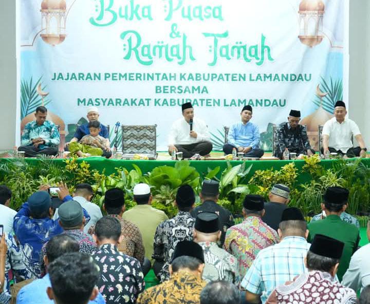 Pemkab Lamandau melaksanakan syukuran pelantikan Bupati dan Wakil Bupati