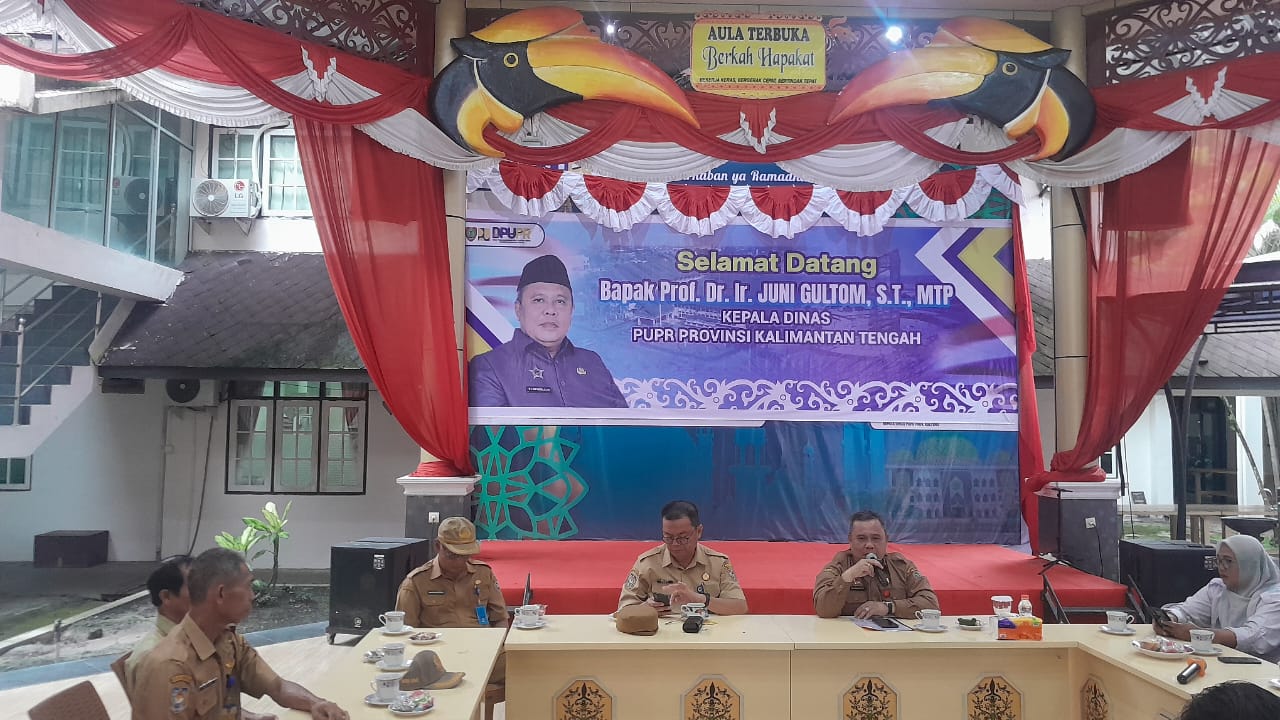 Dinas PUPR Kalteng Libatkan Media Dukung Program 100 Hari Kerja Gubernur