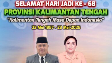 Hari Jadi Kalteng ke-68 Momentum Tingkatkan Konektivitas dan Infrastruktur Berkelanjutan