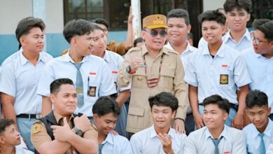 Gubernur Kalteng Tinjau SMAN 2 Banama Tingang, Serukan Semangat Belajar dan Pelestarian Budaya