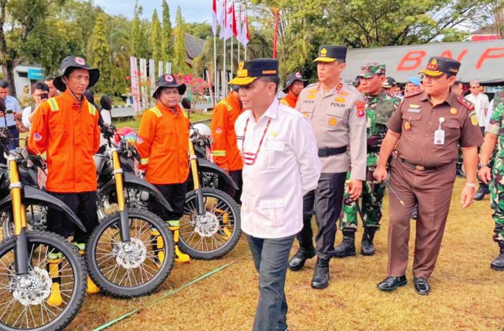 Gubernur Kalteng Pimpin Apel Siaga Karhutla, Fokus Deteksi Dini dan Kesiapan Daerah