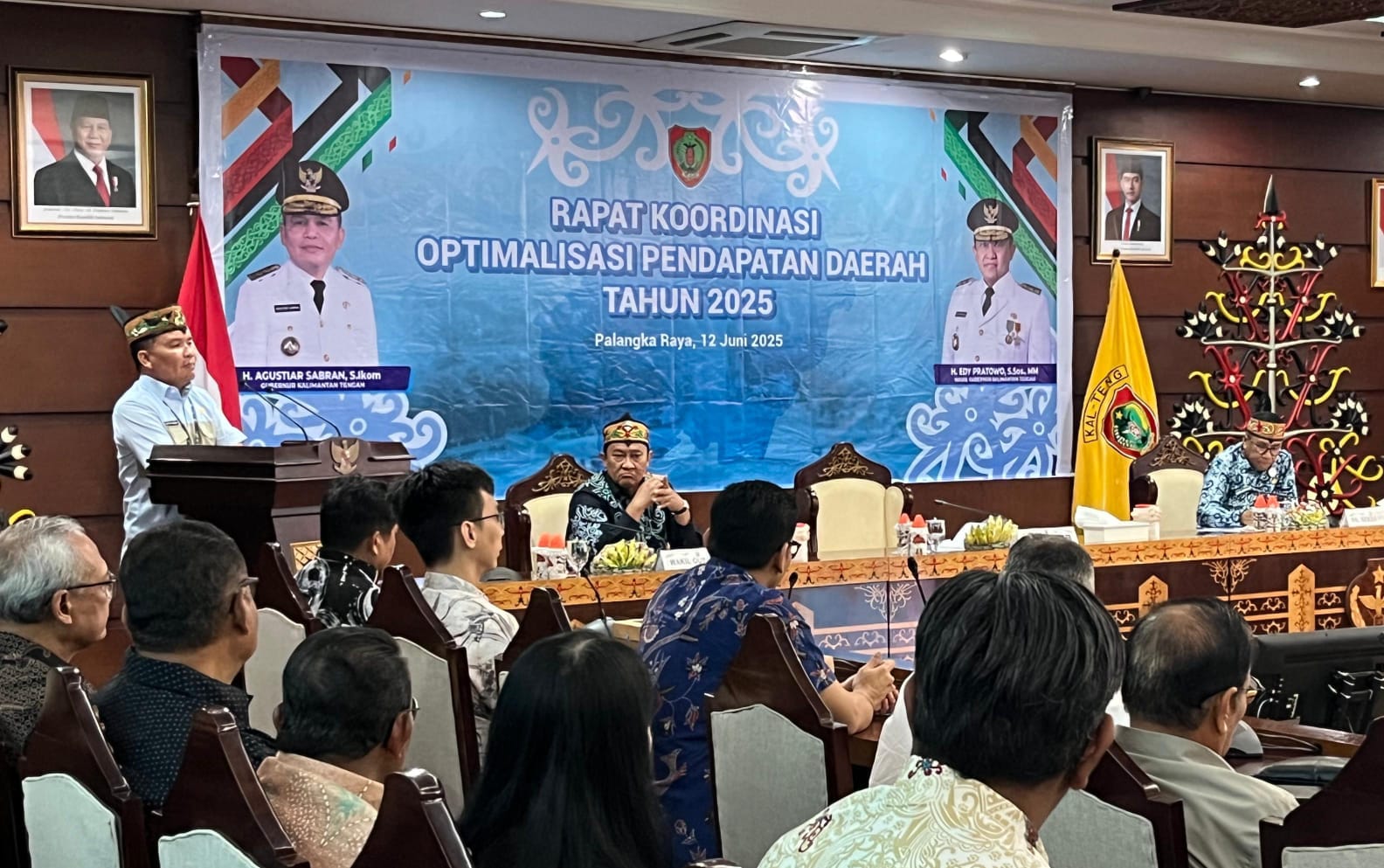 Pemprov Kalteng Genjot Optimalisasi PAD 2025, Gubernur Soroti Potensi dari BBM dan Alat Berat