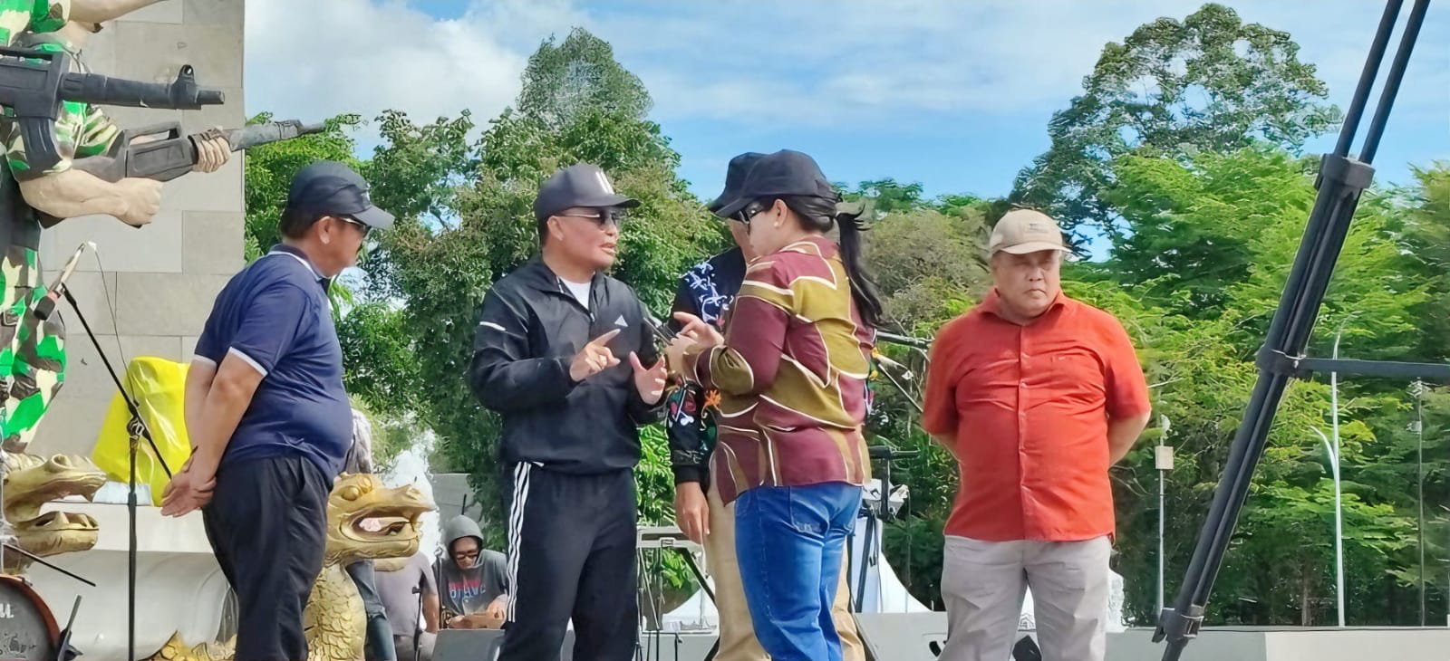 Persiapan Huma Betang Night Dimatangkan, 150 UMKM Siap Meriahkan Bundaran Besar Palangka Raya