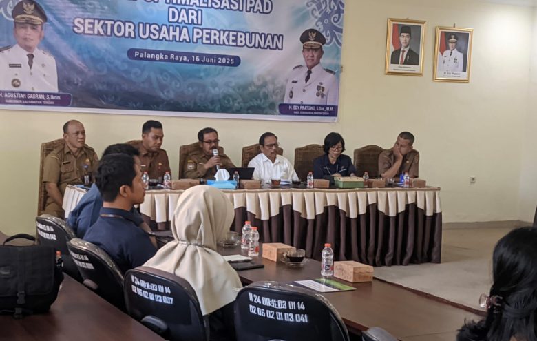 Pemprov Kalteng Genjot PAD Sektor Perkebunan