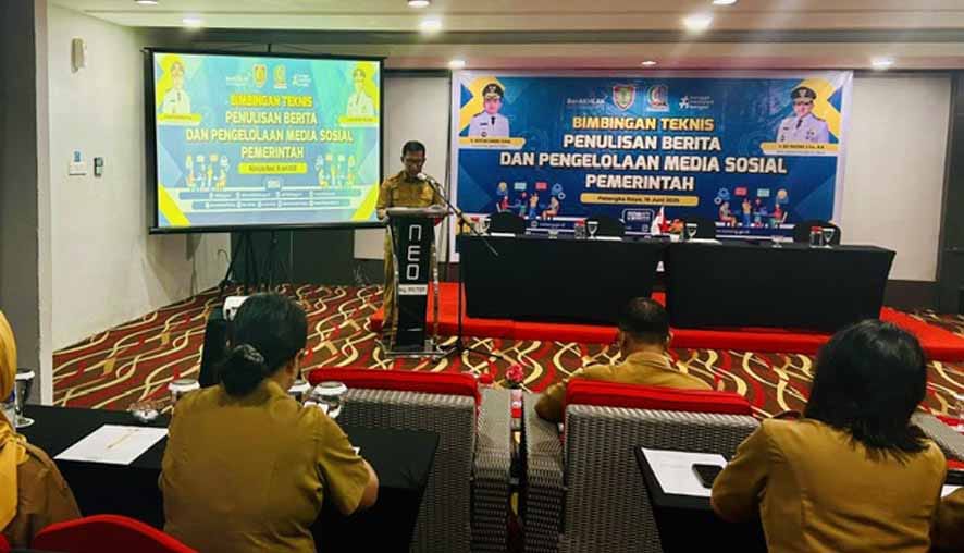 Diskominfosantik Kalteng Maksimalkan Media Sosial untuk Tingkatkan Komunikasi Publik