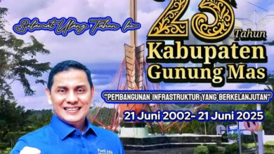 Muhammad Syauqie Doakan Gunung Mas Menjadi Daerah yang Maju, Hijau, dan Berkeadilan