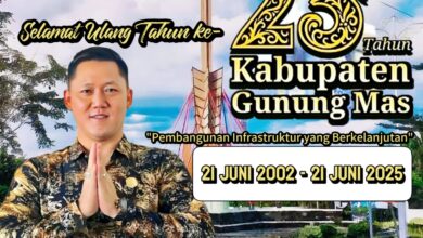 HUT ke-23 Gunung Mas Jadi Pengingat Pentingnya Keadilan dan Tata Kelola Hukum di Daerah