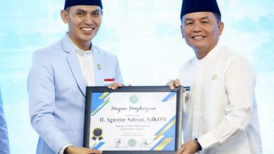 Gubernur Kalteng Buka Rakerwil dan Diklatsar BKPRMI 2025