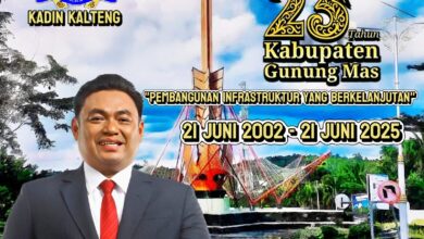 Ketum Kadin Kalteng Ucapkan Selamat HUT ke-23 Gunung Mas, Dorong Sinergi Daerah