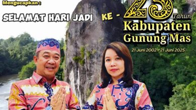 Kepala DLH Kalteng: Selamat Ulang Tahun ke-23 Gunung Mas, Terus Lestari dan Maju