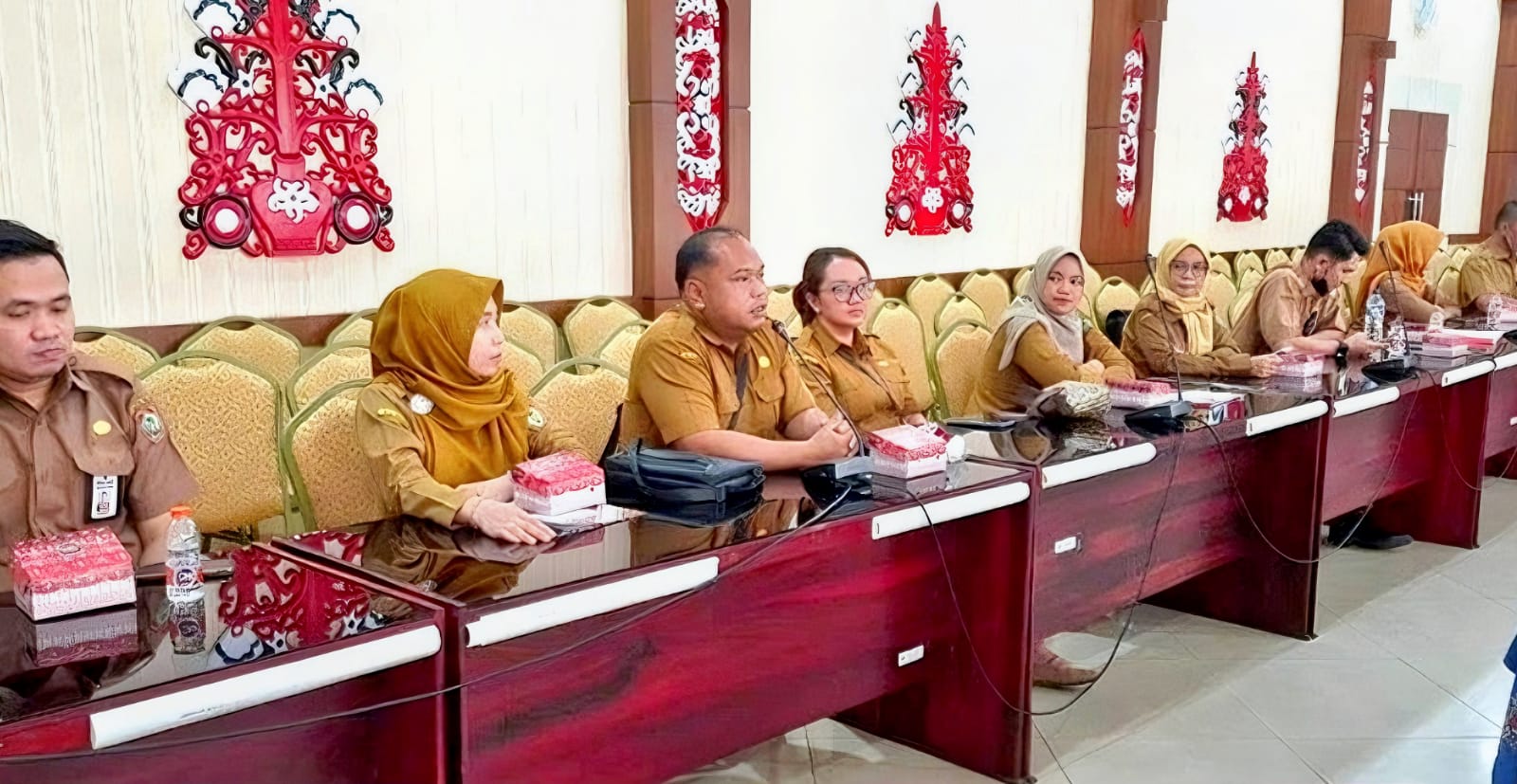 emkab Kapuas Terima Pengawasan dari Inspektorat Provinsi Kalteng