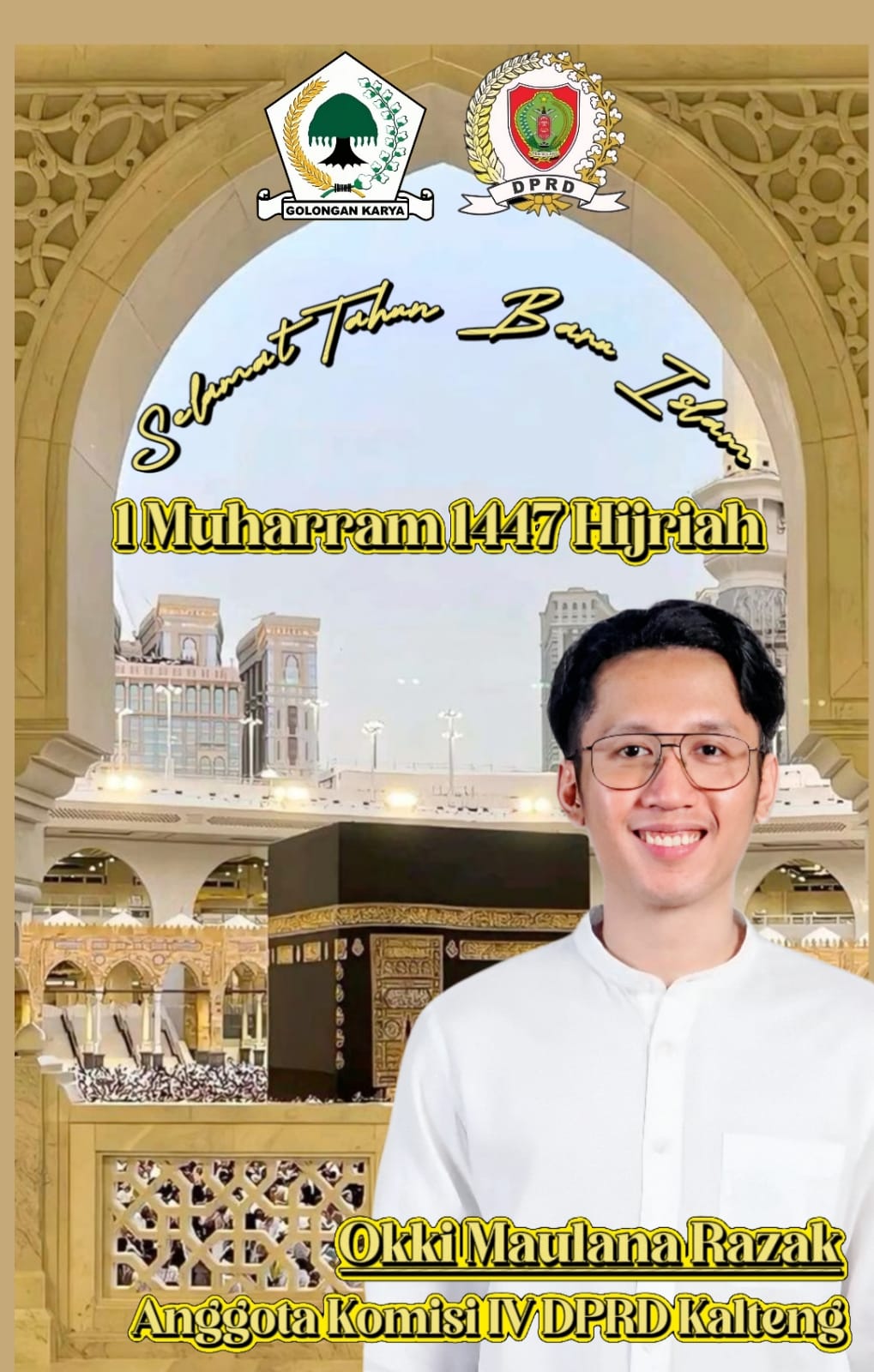 Okki Maulana Razak Ajak Masyarakat Jadikan Tahun Baru Islam 1447 H