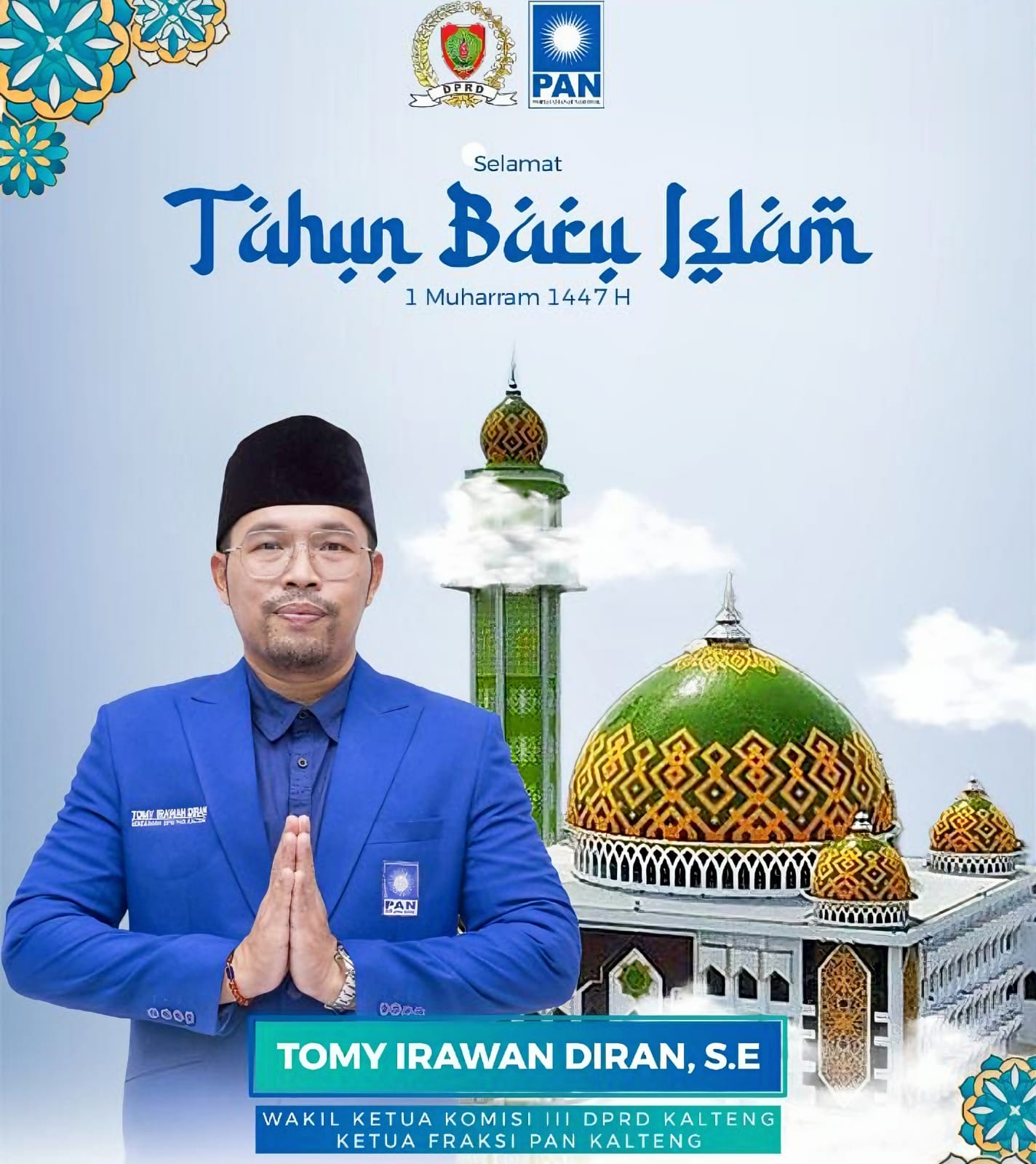 Tomy Irawan Diran: Tahun Baru Islam 1447 H Momentum Perkuat Kebersamaan dalam Keberagaman