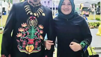 Anggota Komisi III DPRD Kota Palangka Raya, Arif M Norkim beserta istri. FOTO IST