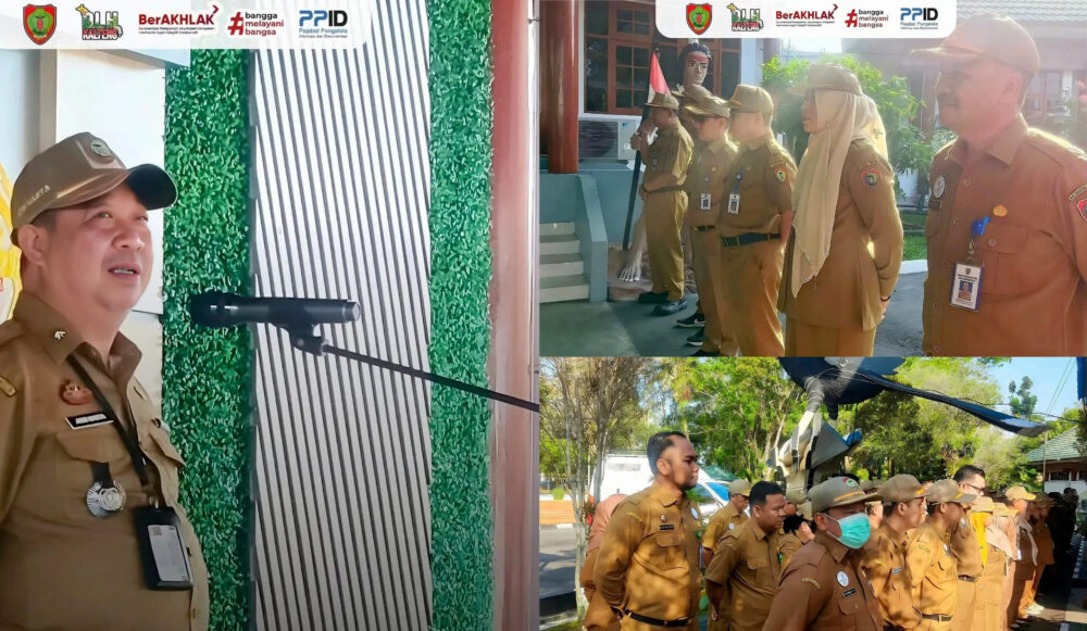 Joni Harta Tegaskan Pentingnya Komunikasi dan Fokus Kerja dalam Apel Pagi DLH Kalteng