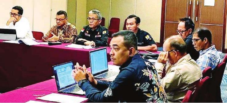 DAPAT PERSETUJUAN: Pemkab Barito Utara mengikuti sidang pleno rekomendasi persetujuan Desain Jembatan Rangka Baja Lemo, di Hotel Aston Tropicana, Bandung, beberapa waktu lalu.