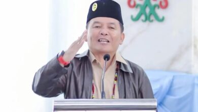 Gubernur Kalteng, H. Agustiar Sabran saat menyampaikan sambutan dalam kegiatan