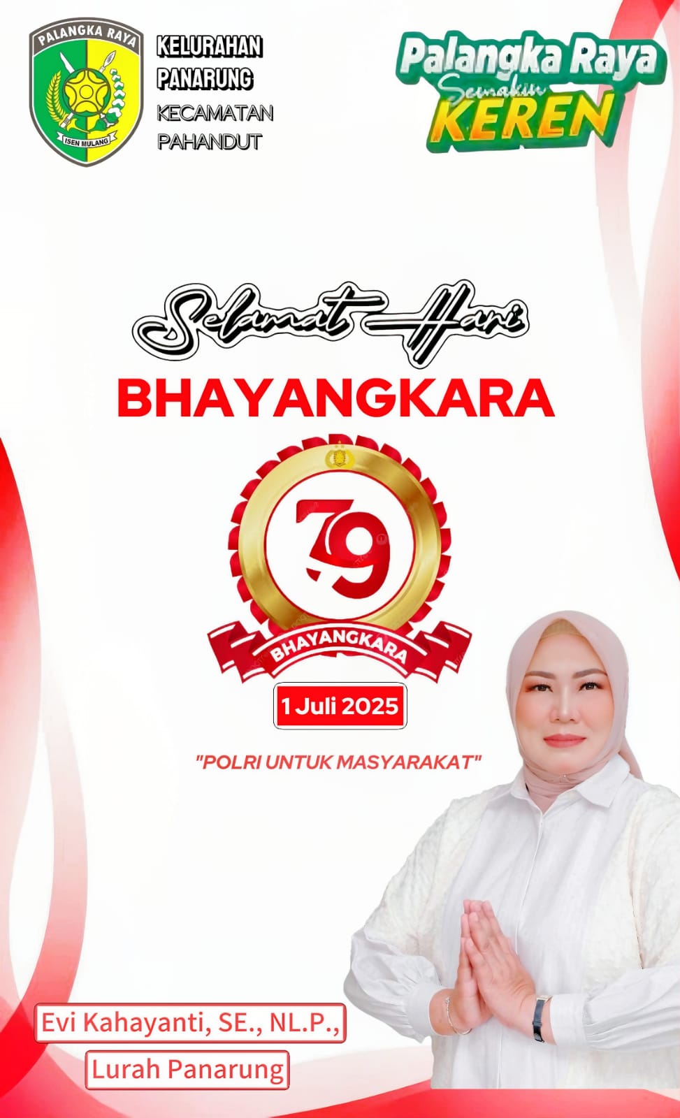 Lurah Panarung Evi Kahayanti: Polri Hadir sebagai Sahabat Rakyat