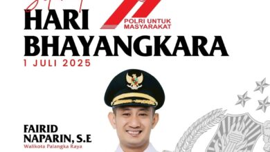 Hari Bhayangkara Jadi Momen Perkuat Keamanan dan Kebersamaan di Kota Palangka Raya