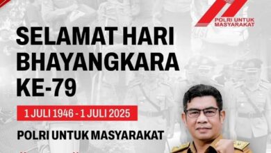 Kadispora Kalteng Ajak Generasi Muda Teladani Semangat Bhayangkara