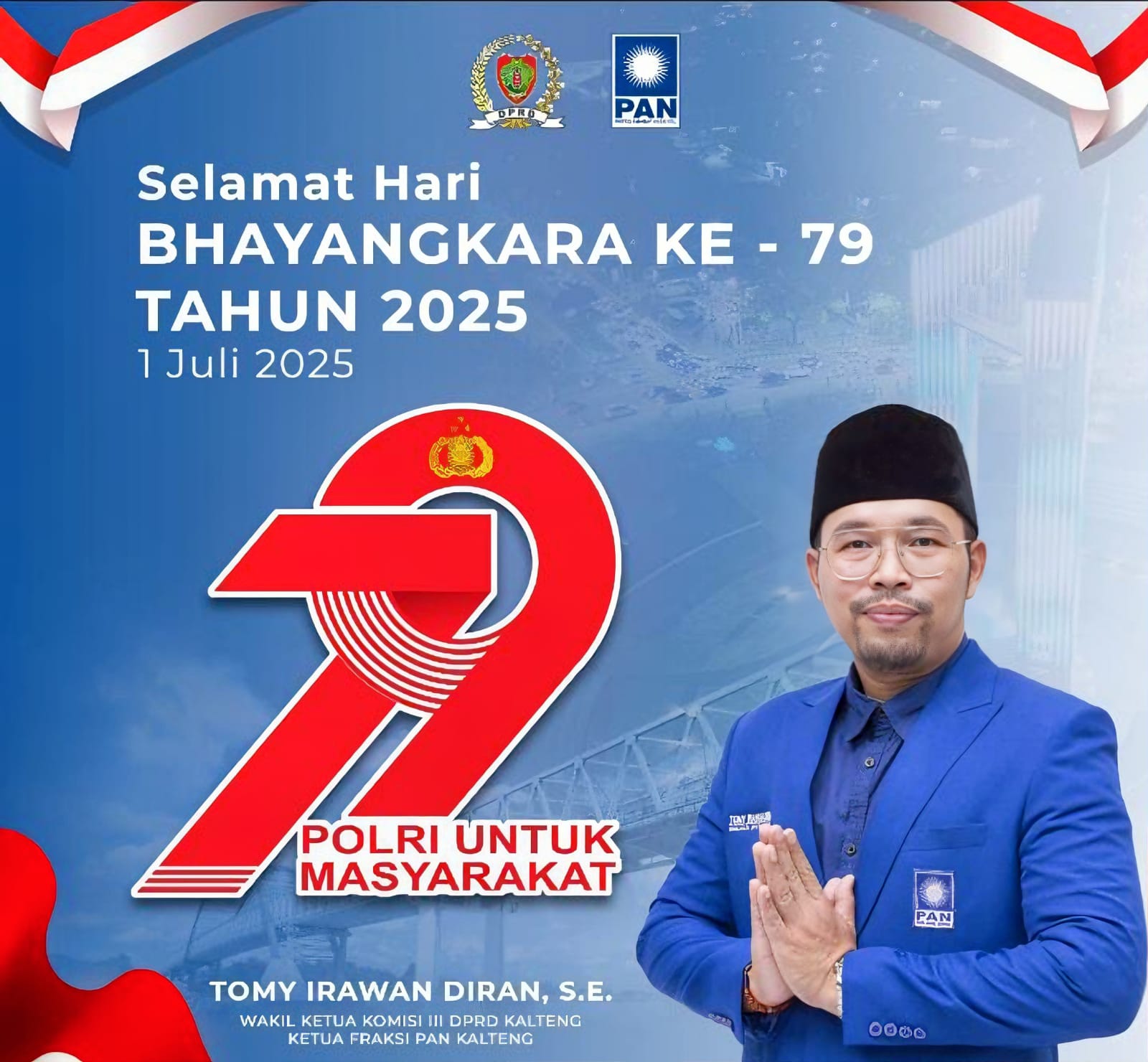 Sinergi Polri dan DPRD Penting Wujudkan Kalteng yang Aman dan Sejahtera