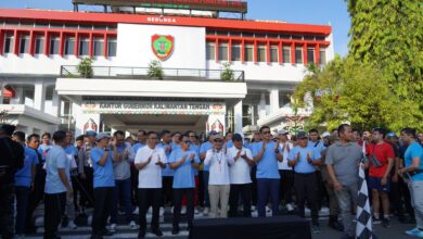 Ribuan Warga Ikuti Jalan Sehat Harkopnas ke-78 di Palangka Raya
