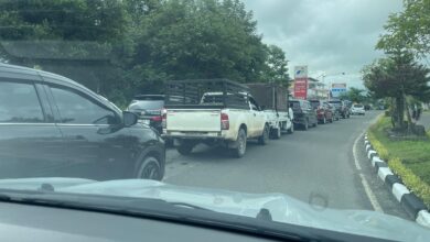 SPBU Kuala Kurun Ricuh, Pelangsir BBM Mendominasi, Warga Mengeluh Tak Kebagian