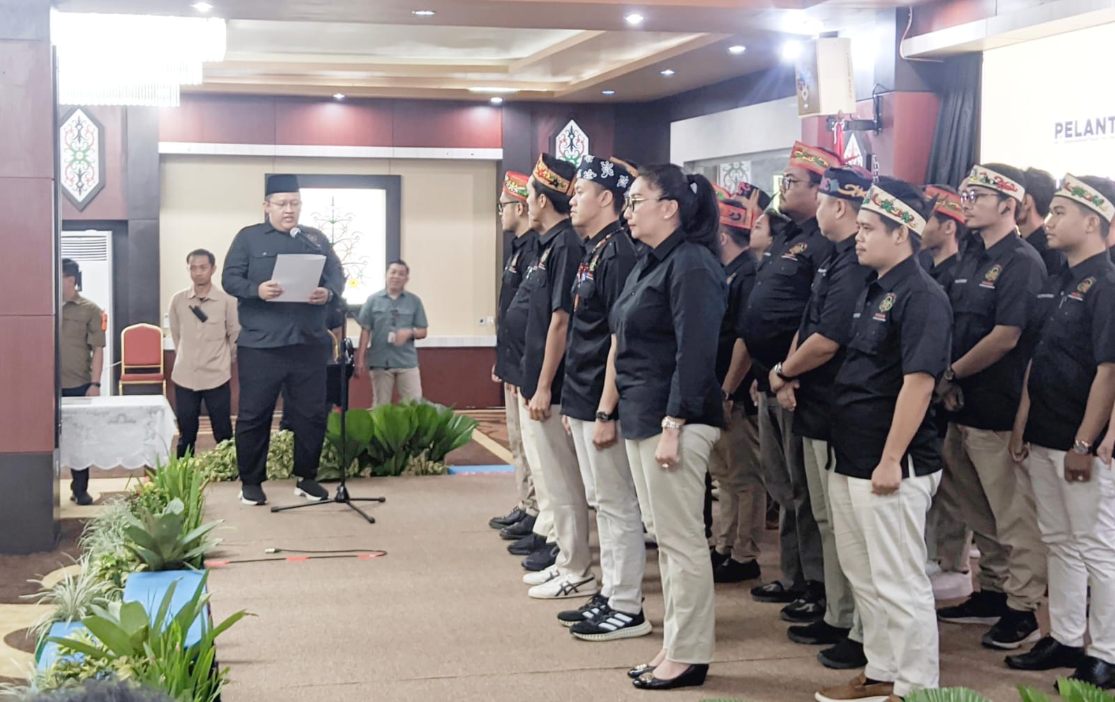 Pelantikan pengurus DPD Pemuda Tani Indonesia Kalteng periode 2025-2030