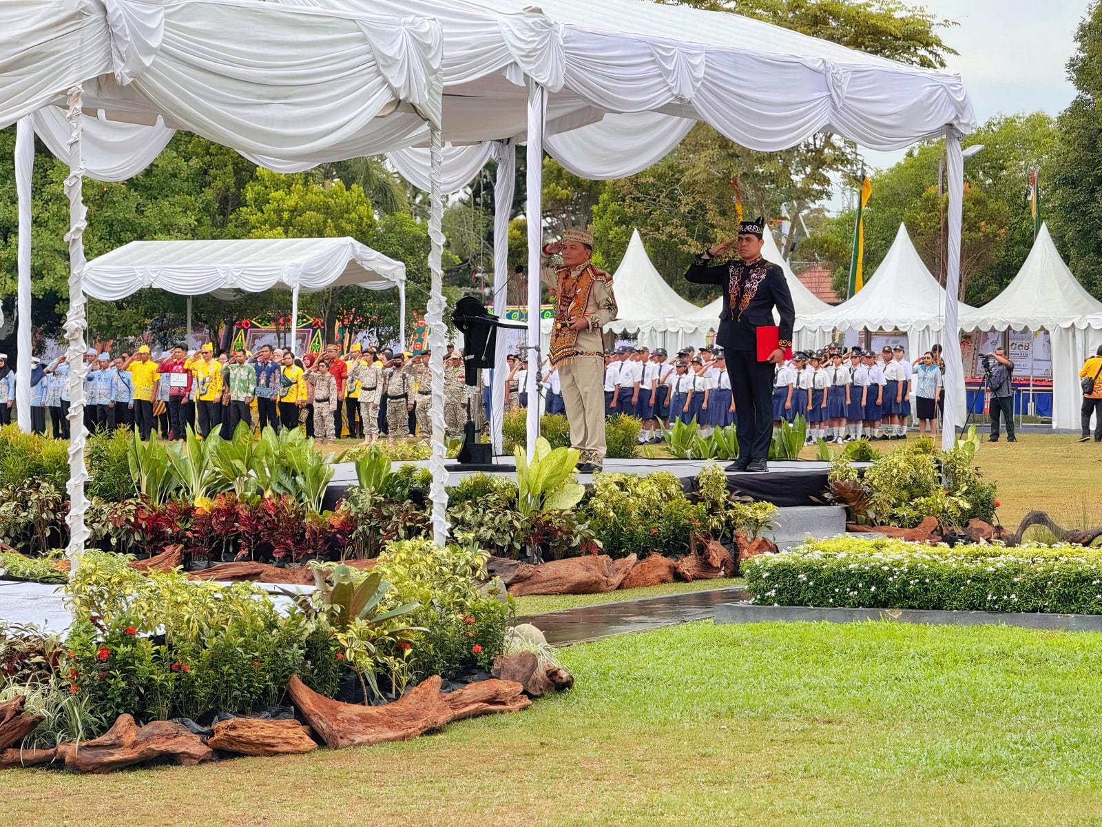 Upacara Hari Jadi Pemerintah dan Kota Palangka Raya, Tegaskan Komitmen Pembangunan Berkeadilan
