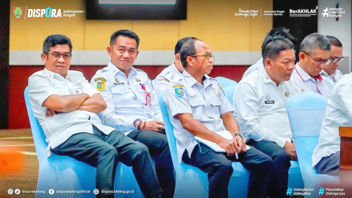 Kadispora Kalteng Hadiri Rapim Bersama Gubernur Agustiar Sabran, Bahas Sinkronisasi Program Prioritas Daerah