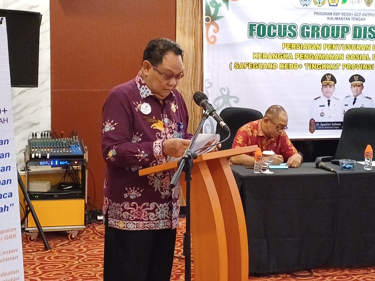 DLH Kalteng Gelar FGD Safeguard REDD+