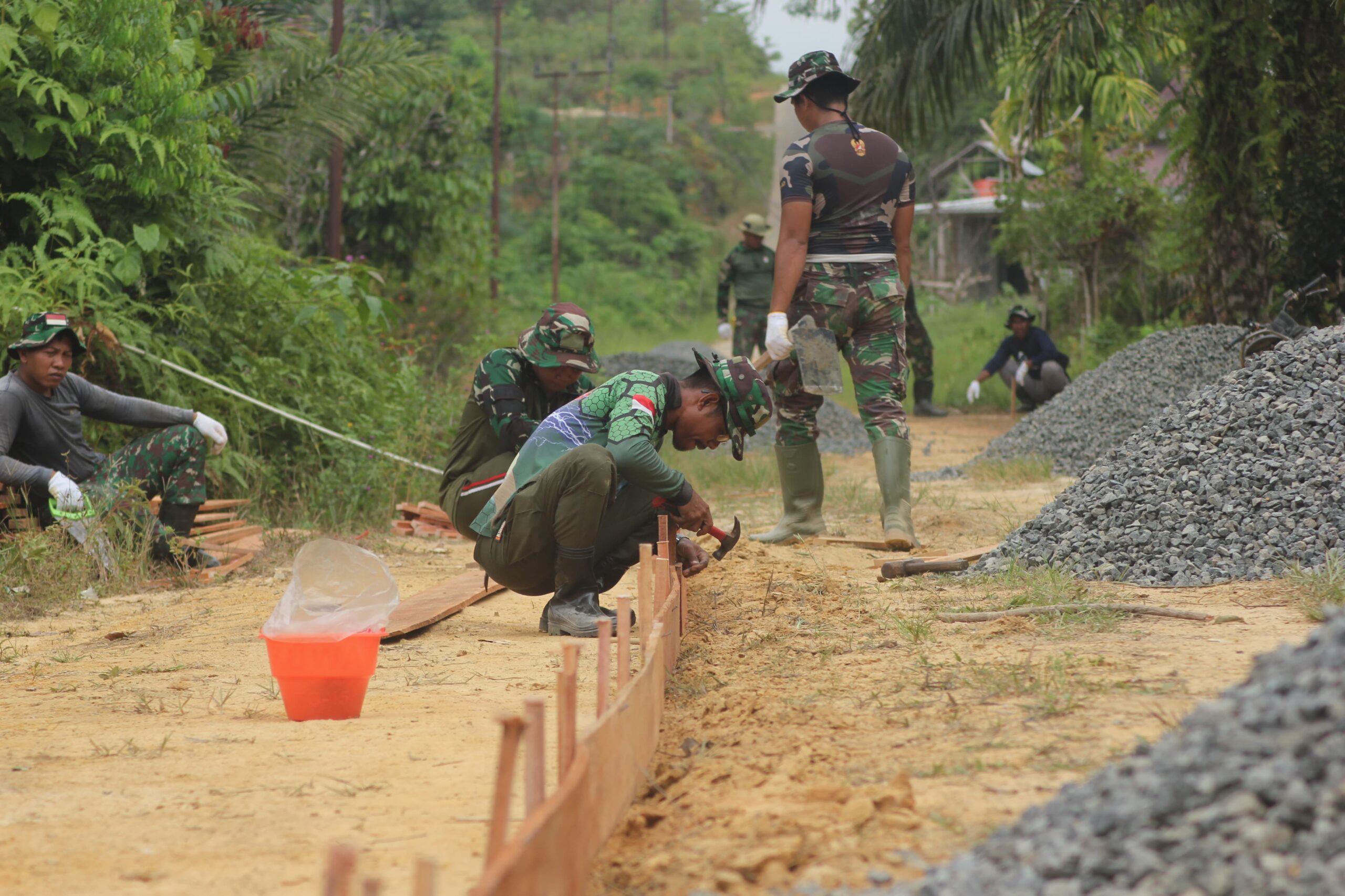 Satgas TMMD Imbangan Kodim 1016/Palangka Raya