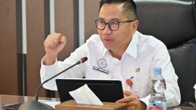 Pelaksana Tugas (Plt) Sekretaris Daerah sekaligus Kepala BAPPERIDA Provinsi Kalteng, Leonard S. Ampung,