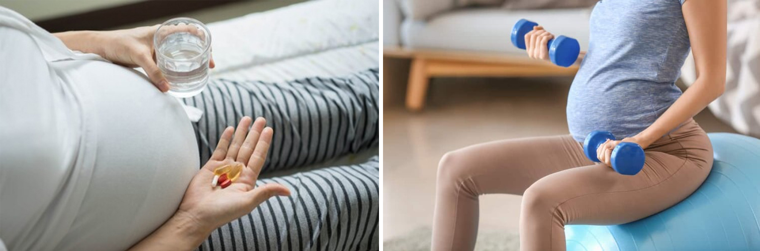 Olahraga prenatal, atau olahraga untuk ibu hamil dan Pentingnya vitamin prenatal untuk ibu hamil