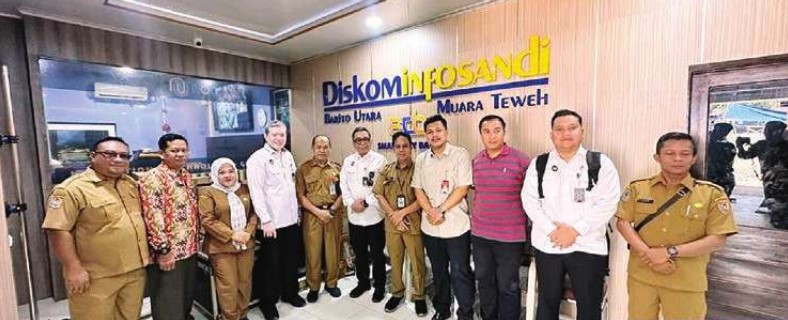 Tim Pemantau PSU Pusat Kunjungi Kominfo sandi