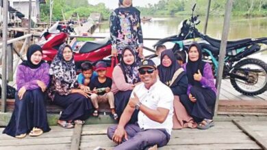 Lanjutkan Semenisasi Jalan Inspeksi Feri Lupak-Terusan