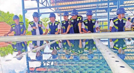 Wabup Resmikan IPA PDAM Tirta Lamandau